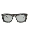 Thom Browne Square-frame Acetate Sunglasses In Grey