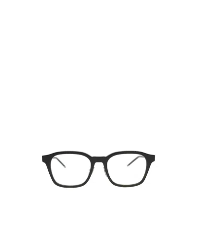 Thom Browne Square-frame Glasses In Black