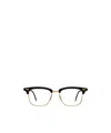 Thom Browne Square-frame Glasses In Gold