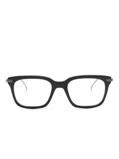 Thom Browne Square-frame Glasses In Black
