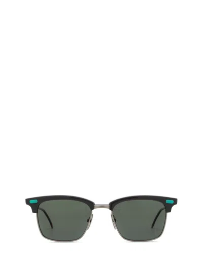 Thom Browne Square Frame Sunglasses In Green