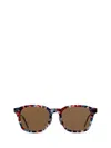 Thom Browne Square Frame Sunglasses In Multi