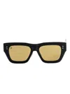 Thom Browne Square-frame Sunglasses In Black