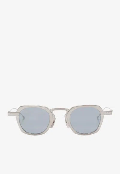 THOM BROWNE SQUARE-FRAME SUNGLASSES