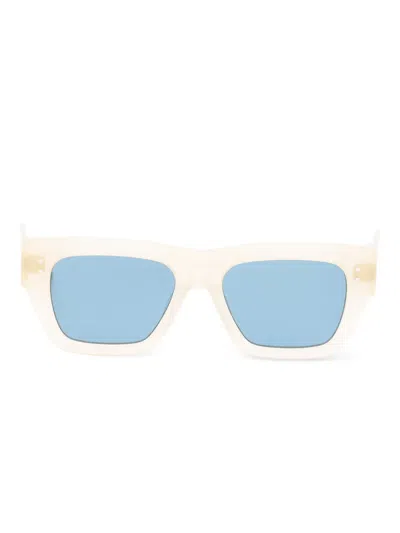 Thom Browne Square-frame Sunglasses In Blue