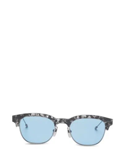 Thom Browne Square-frame Sunglasses In Blue