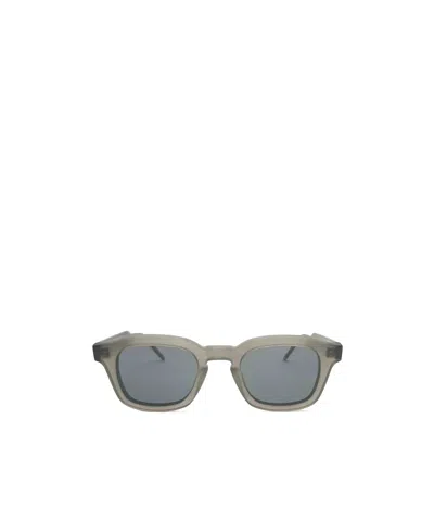 Thom Browne Square-frame Sunglasses In Light Gray