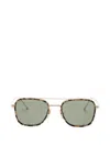 Thom Browne Square-frame Sunglasses In Metallic
