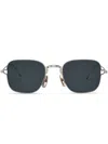 Thom Browne Square-frame Sunglasses In Silver
