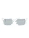 THOM BROWNE SQUARE-FRAME SUNGLASSES