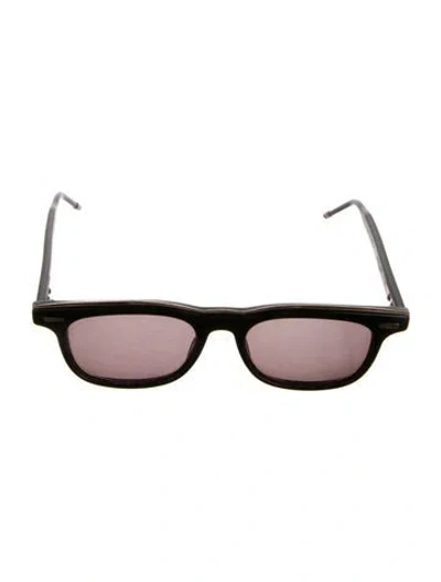 Pre-owned Thom Browne Square Tinted Sunglasses In Black