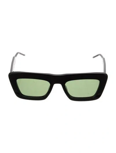 Pre-owned Thom Browne Square Tinted Sunglasses In Black