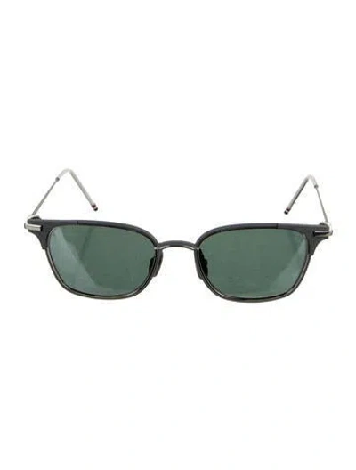 Pre-owned Thom Browne Square Tinted Sunglasses In Gray