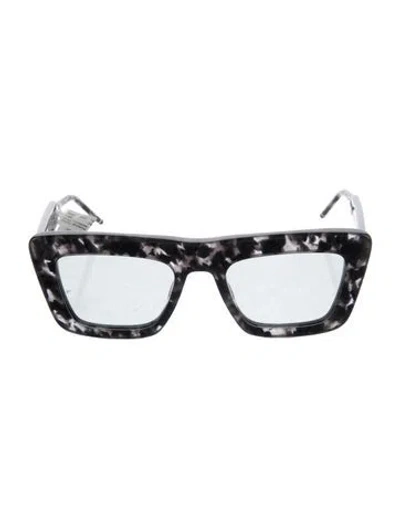Pre-owned Thom Browne Square Tinted Sunglasses In Gray