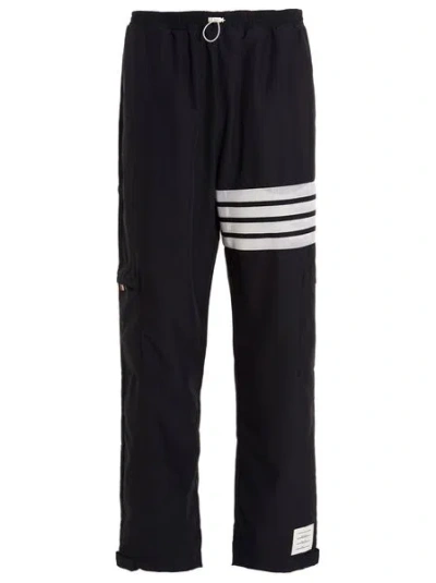 Thom Browne Ss23 Blue Polyester Pants For Men