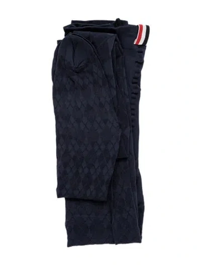 Pre-owned Thom Browne Stockings In Blue