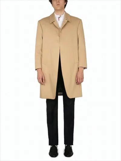 THOM BROWNE STRAIGHT CUT COAT