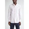 Thom Browne Straight Fit Cotton Oxford Button-down Shirt In White