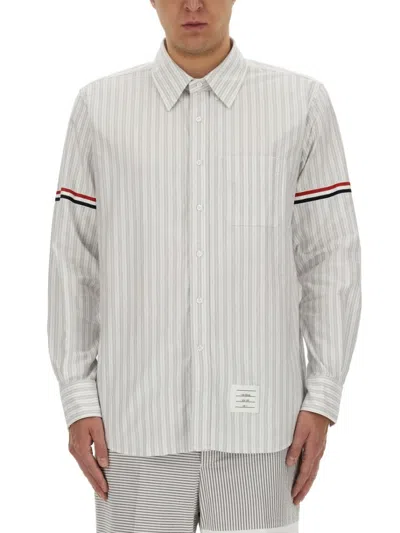 THOM BROWNE THOM BROWNE STRAIGHT FIT SHIRT