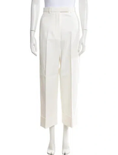 Pre-owned Thom Browne Straight Leg Pants W/ Tags In Neutral