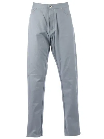 Thom Browne Straight Leg Trouser In Gray