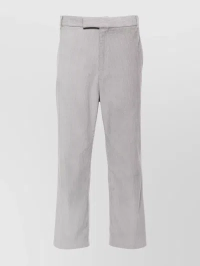 THOM BROWNE STRAIGHT-LEG TROUSERS BELT LOOPS