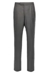 Thom Browne Backstrap Cropped Tailored Trousers