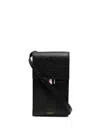 Thom Browne Strap Phone Holder In Black