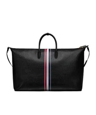 Thom Browne Stripe-detailing Bag In Black