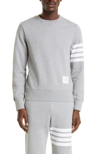 THOM BROWNE THOM BROWNE STRIPE SLEEVE SWEATSHIRT