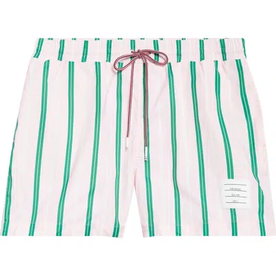 THOM BROWNE THOM BROWNE STRIPE SWIM TRUNKS