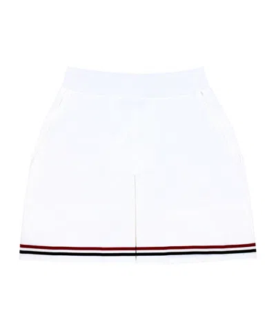 Thom Browne Stripe Trim Skirt In Multi