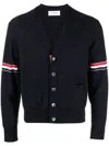 Thom Browne Rib Stitch Wool Cardigan