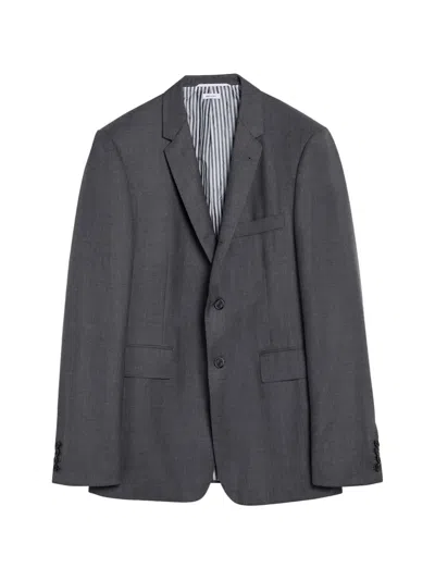 Thom Browne Stripe Wool Sport Blazer In Gray