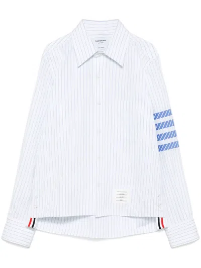 Thom Browne Striped 4-bar Shirt