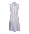 Thom Browne Cotton Midi Dress In White