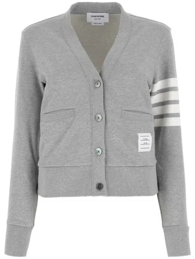 THOM BROWNE THOM BROWNE STRIPED CARDIGAN