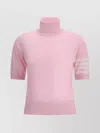Thom Browne Turtleneck Sweater In Pink