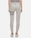 Thom Browne Striped Joggers In Grey