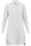 THOM BROWNE STRIPED OXFORD SHIRT DRESS FOR WOMEN BY THOM BROWNE