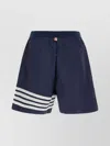 Thom Browne 4-bar Stripe Detailed Shorts