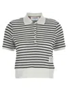 Thom Browne Striped Polo Shirt