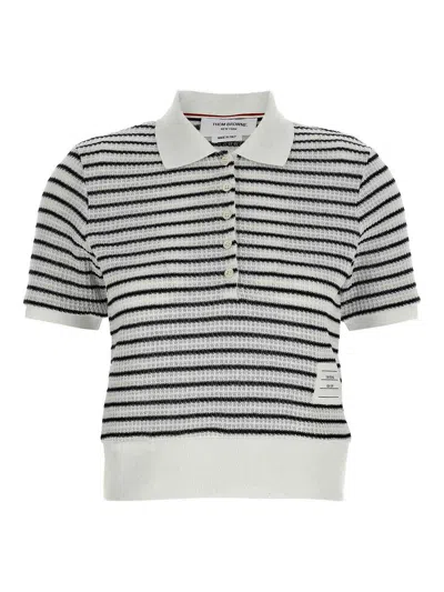 THOM BROWNE POLO - MULTICOLOR
