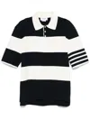 Thom Browne Milano Polo Shirt In White