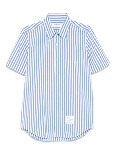 THOM BROWNE STRIPED SHIRT - MEN'S - COTTON