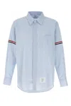 Thom Browne Shirt Striped Collar Button-down In Blue