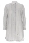 Thom Browne Multicolor Striped Shirt Dress
