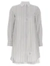 Thom Browne Multicolor Striped Shirt Dress