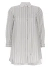 Thom Browne Multicolor Striped Shirt Dress