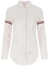Thom Browne Striped Shirt In Multi